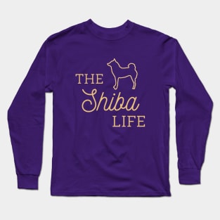 The Shiba Life feat. Lilly the Shiba Inu Long Sleeve T-Shirt